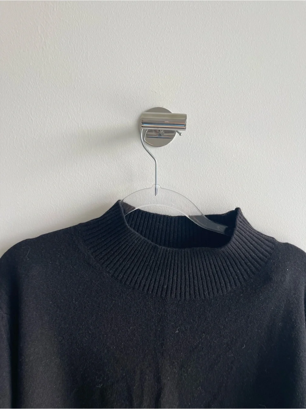 J Crew Cashmere Black Sweater